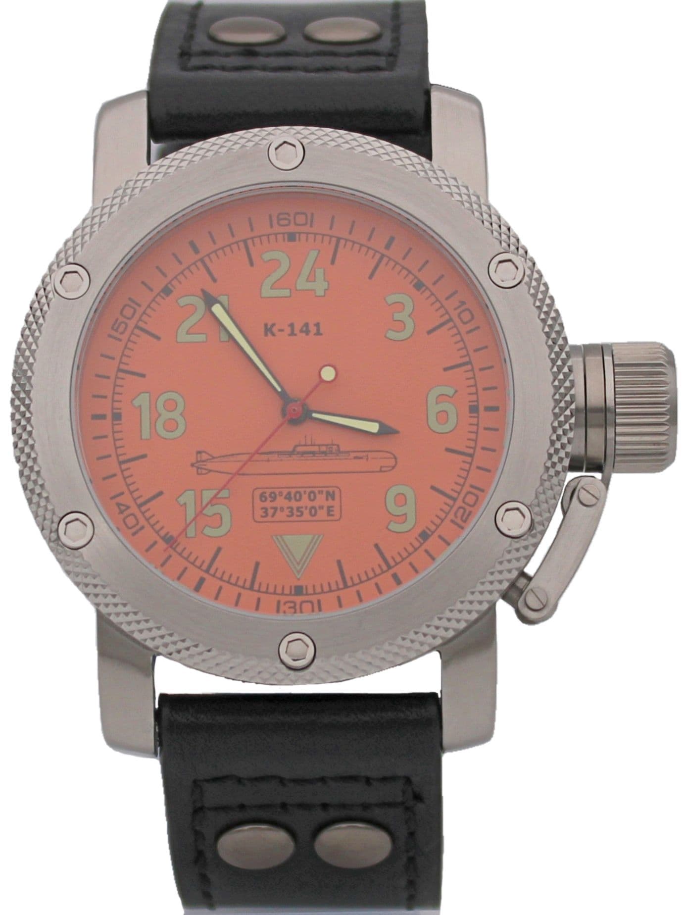 Часы К-141 / Курск (Oscar-II) механические с автоподзаводом (Восток 2431) 01.088.01
