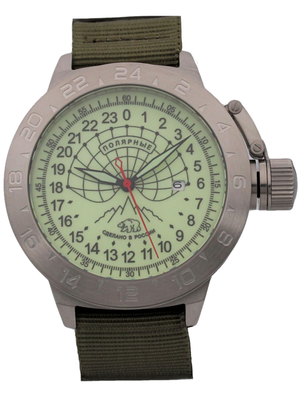 Часы Полярные механические с автоподзаводом (Seiko NH34A) 52.131.21