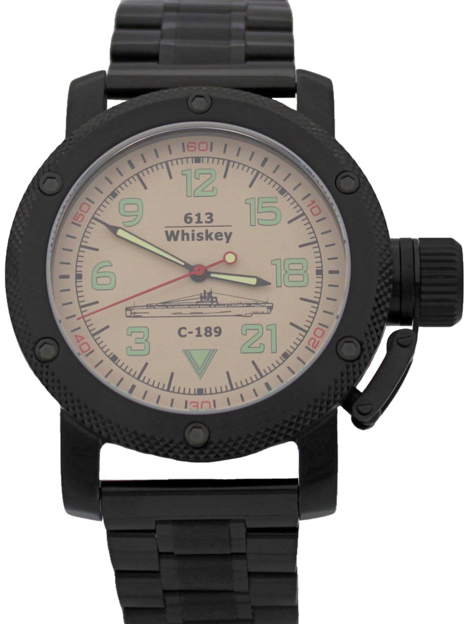 Часы С-189 (Whiskey) механические с автоподзаводом (Восток 2431) 101.102.1