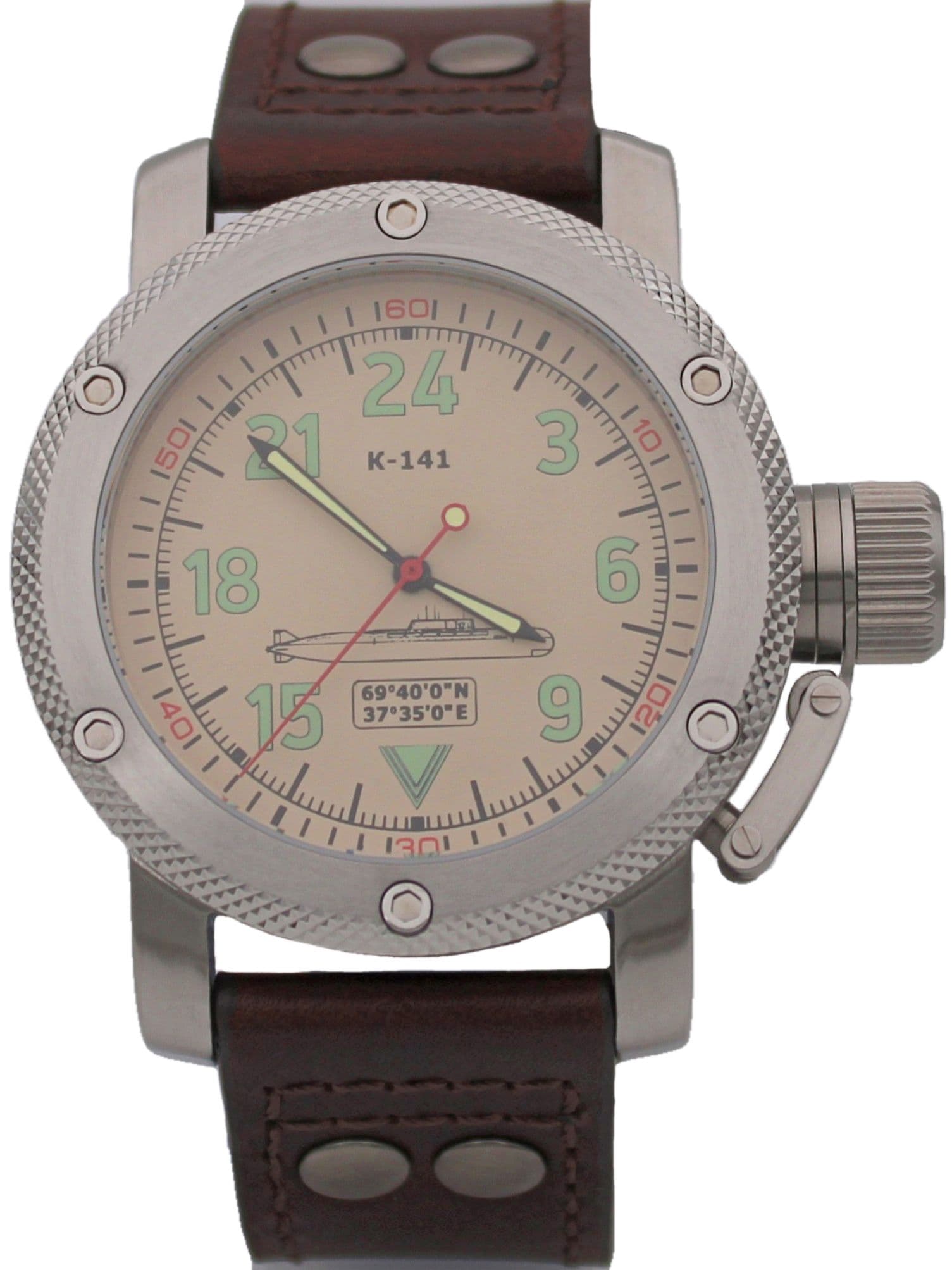 Часы К-141 / Курск (Oscar-II) механические с автоподзаводом (Восток 2431) 01.087.02