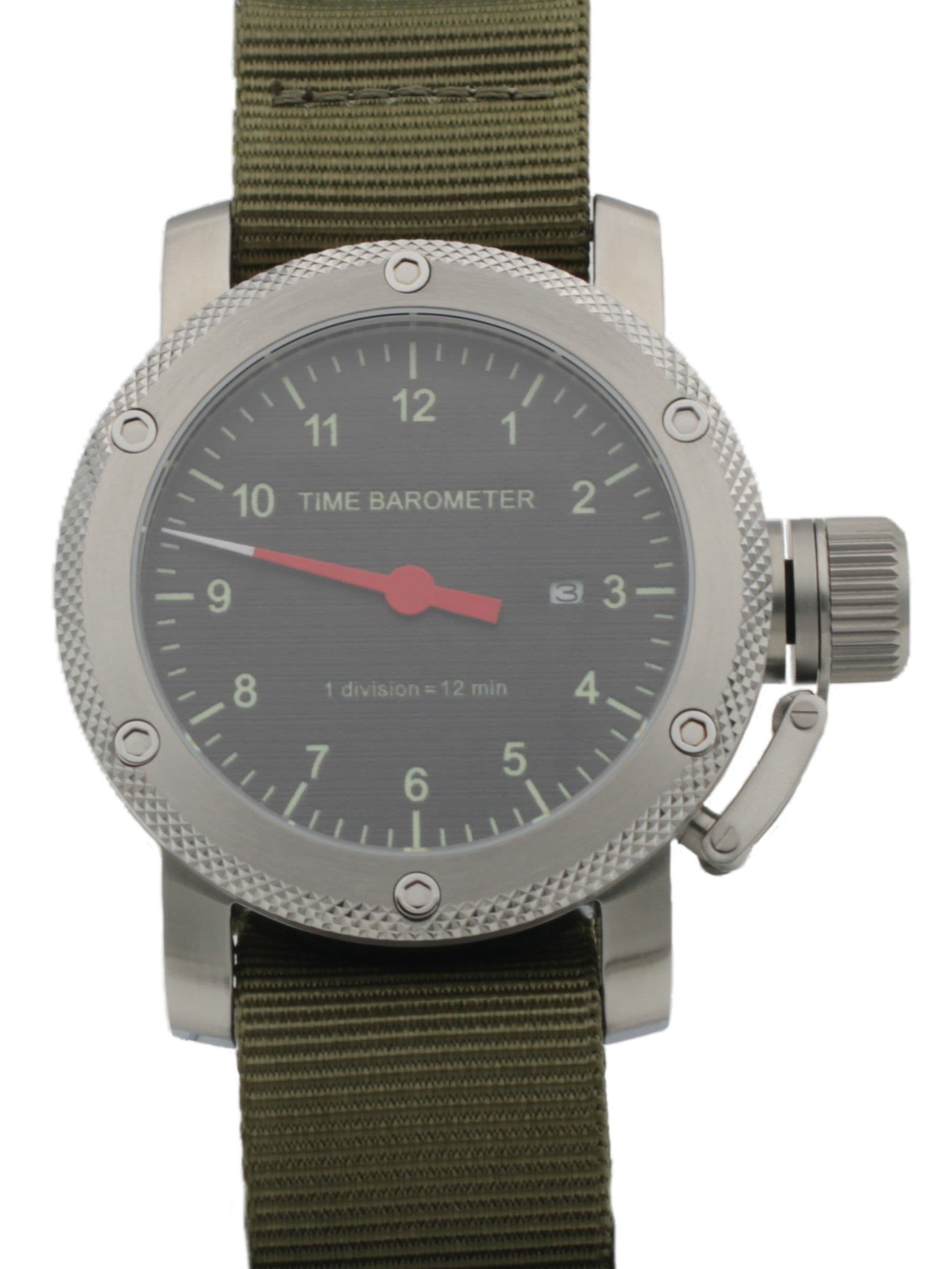 Часы Time Barometer однострелочные механические с автоподзаводом (Miyota 8215) 05.1177.21