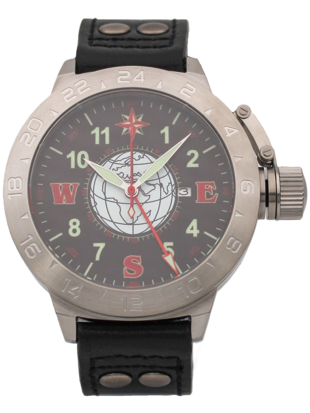 Часы Компас механические с автоподзаводом (Seiko NH34A) 52.187.01