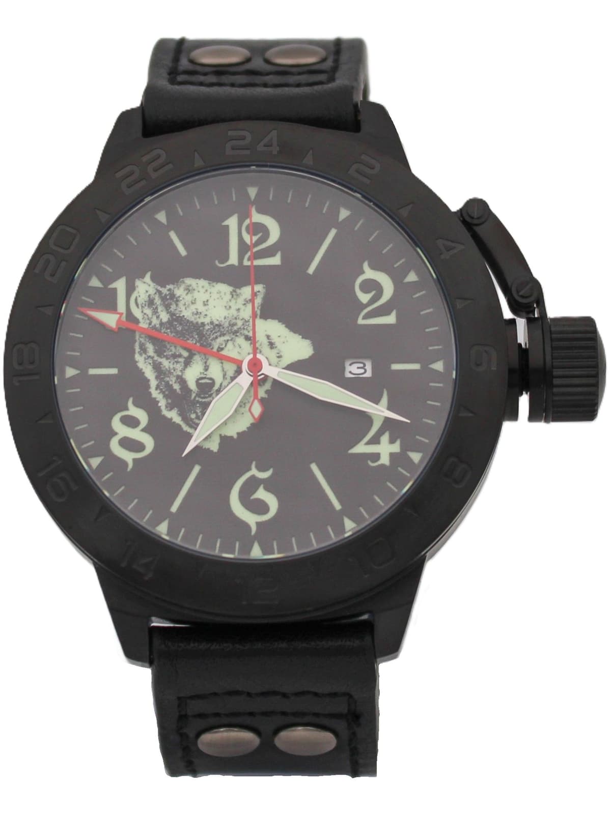 Часы Волк механические с автоподзаводом (Seiko NH34A) 152.300.01