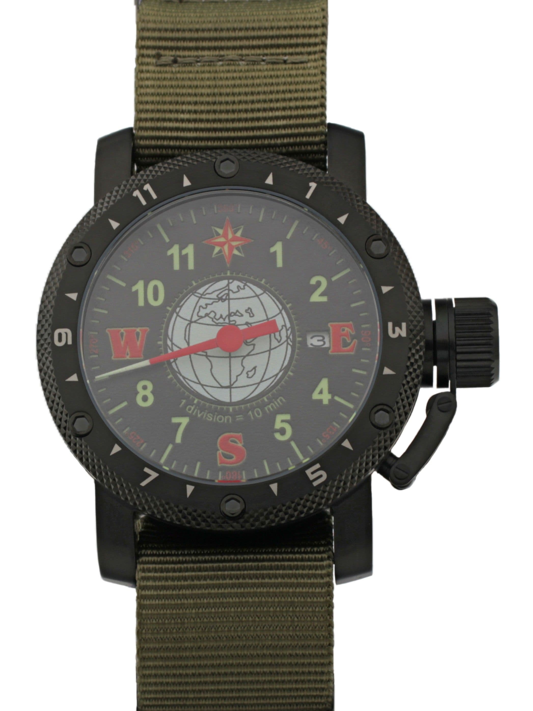 Часы Компас однострелочные механические с автоподзаводом (Seiko NH35A) 147.185.21