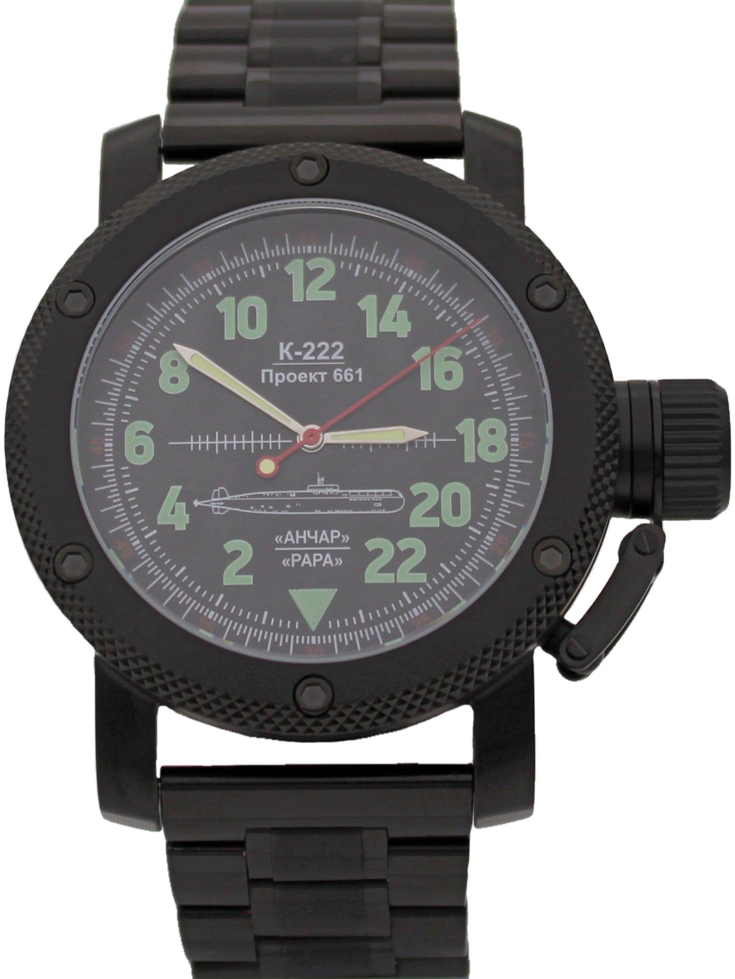 Часы К-222 / Анчар (Papa) механические с автоподзаводом (Восток 2431) 101.034.1
