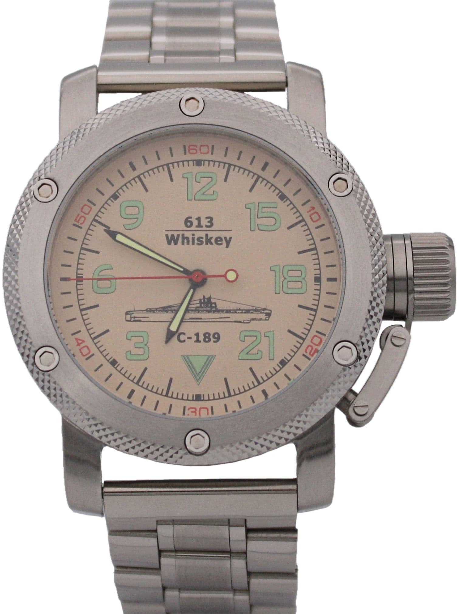 Часы С-189 (Whiskey) механические с автоподзаводом (Восток 2431) 01.102.2