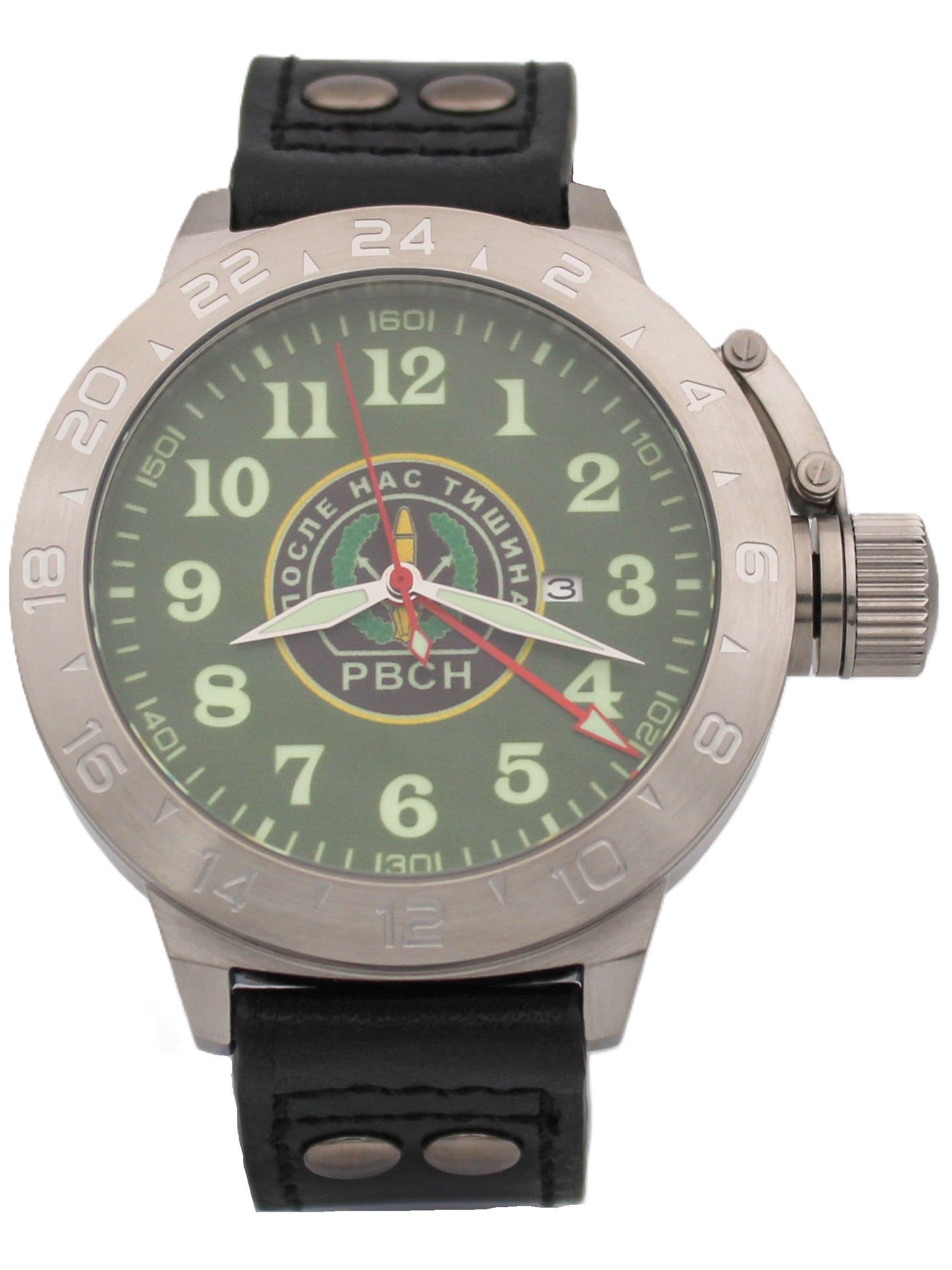 Часы РВСН механические с автоподзаводом (Seiko NH34A) 52.309.01