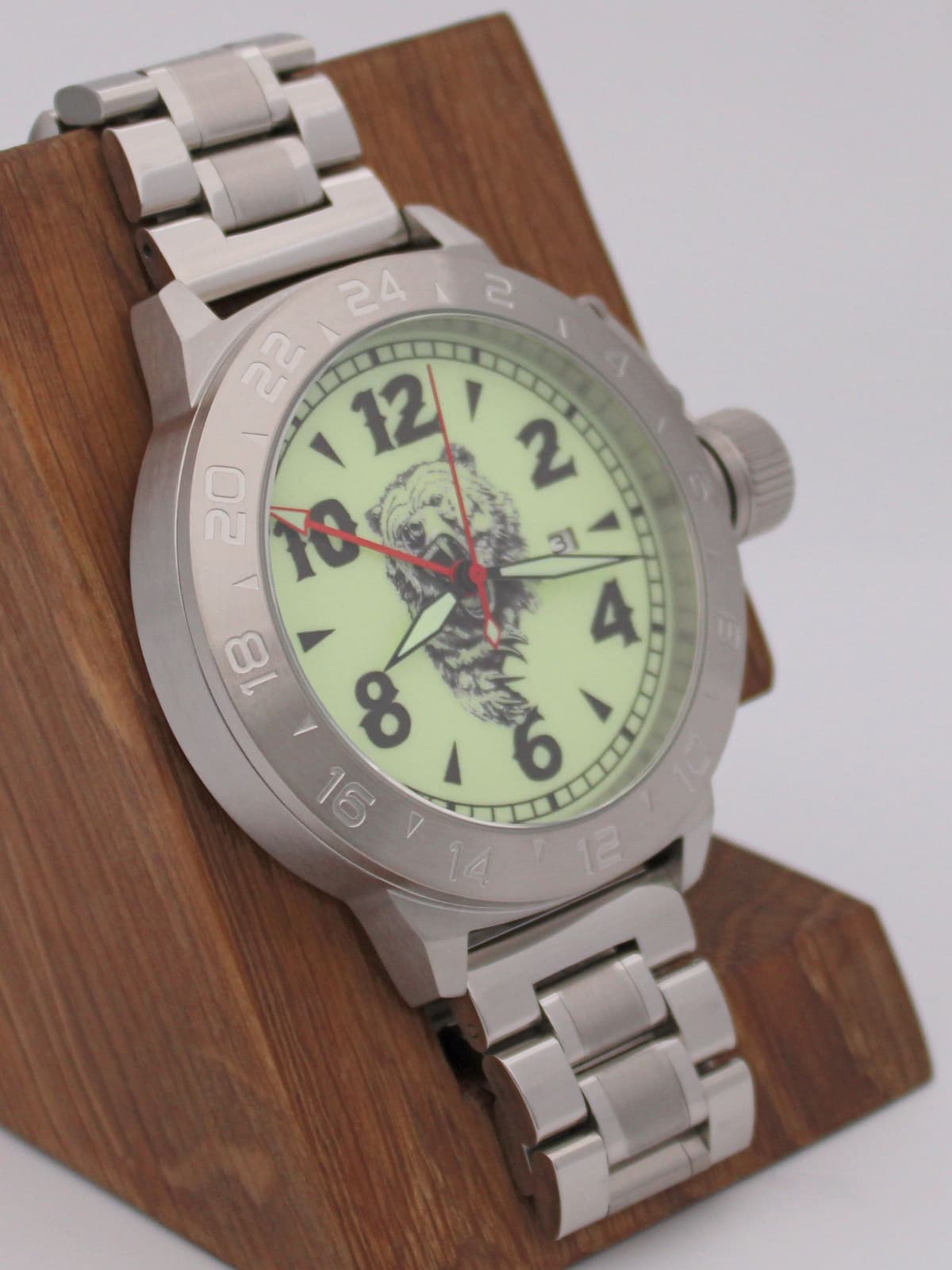 Часы Медведь механические с автоподзаводом (Seiko NH34A) 52.319.2