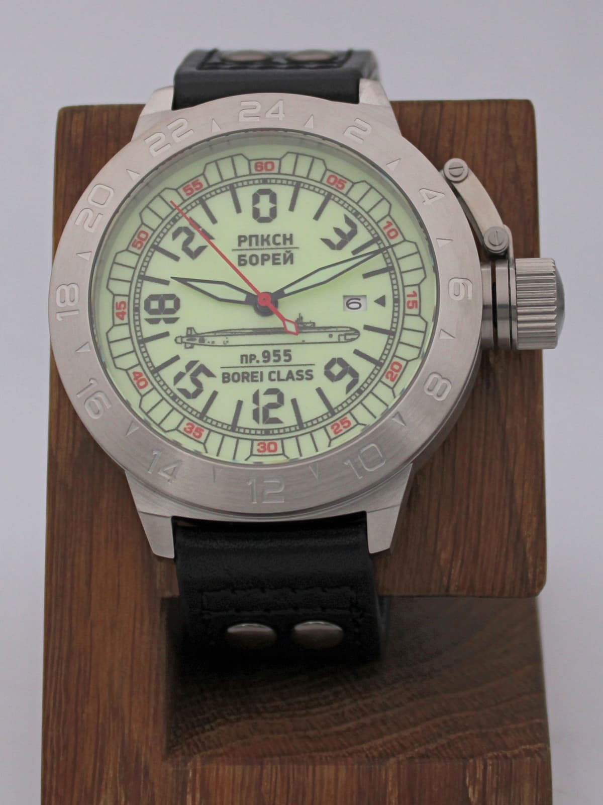 Часы РПКСН 955 Борей (Borei class) механические с автоподзаводом (Seiko NH34A) 52.190.01