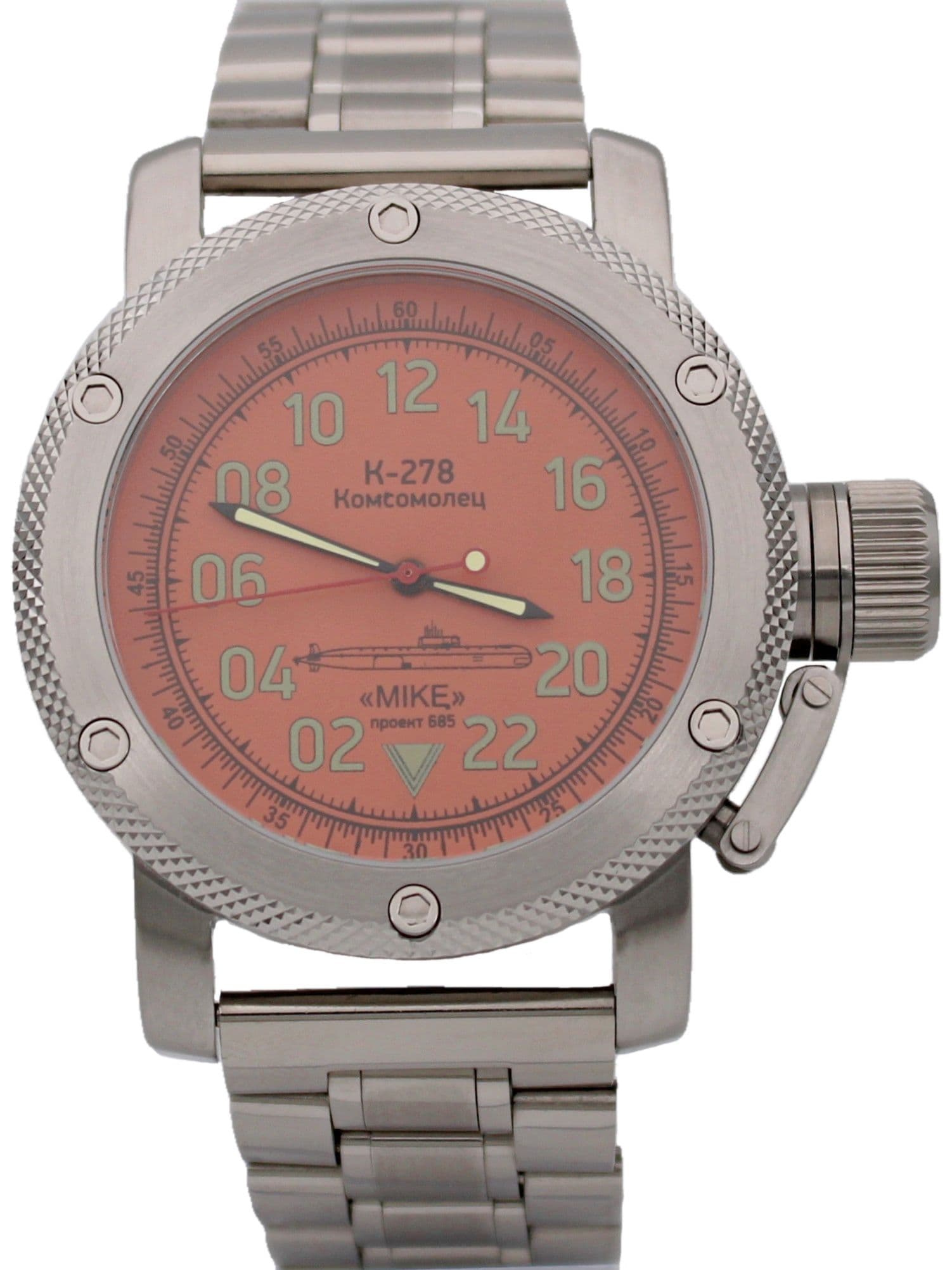 Часы К-278 / Комсомолец (Mike) механические с автоподзаводом (Восток 2431) 01.043.2