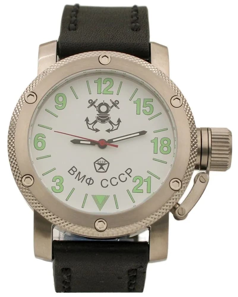 Часы ВМФ СССР механические 021.01 механизм Ракета 2623