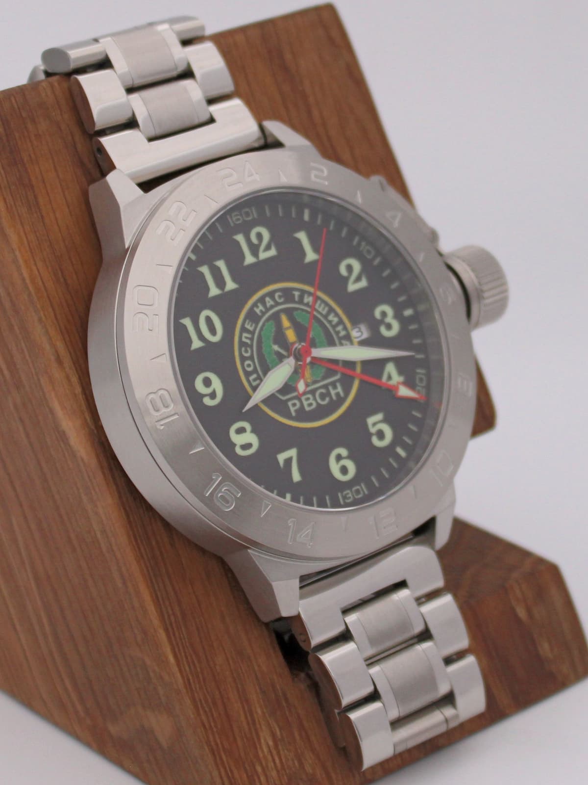 Часы РВСН механические с автоподзаводом (Seiko NH34A) 52.308.2