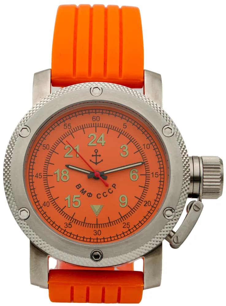 Часы ВМФ СССР механические 013.15 механизм Ракета 2623