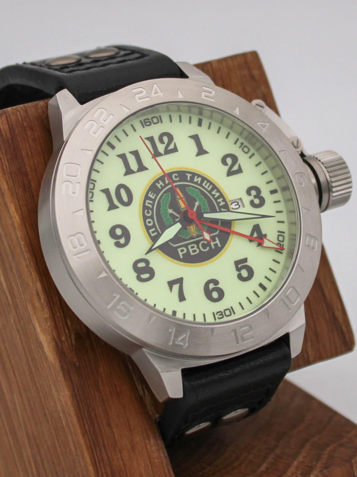 Часы РВСН механические с автоподзаводом (Seiko NH34A) 52.307.01