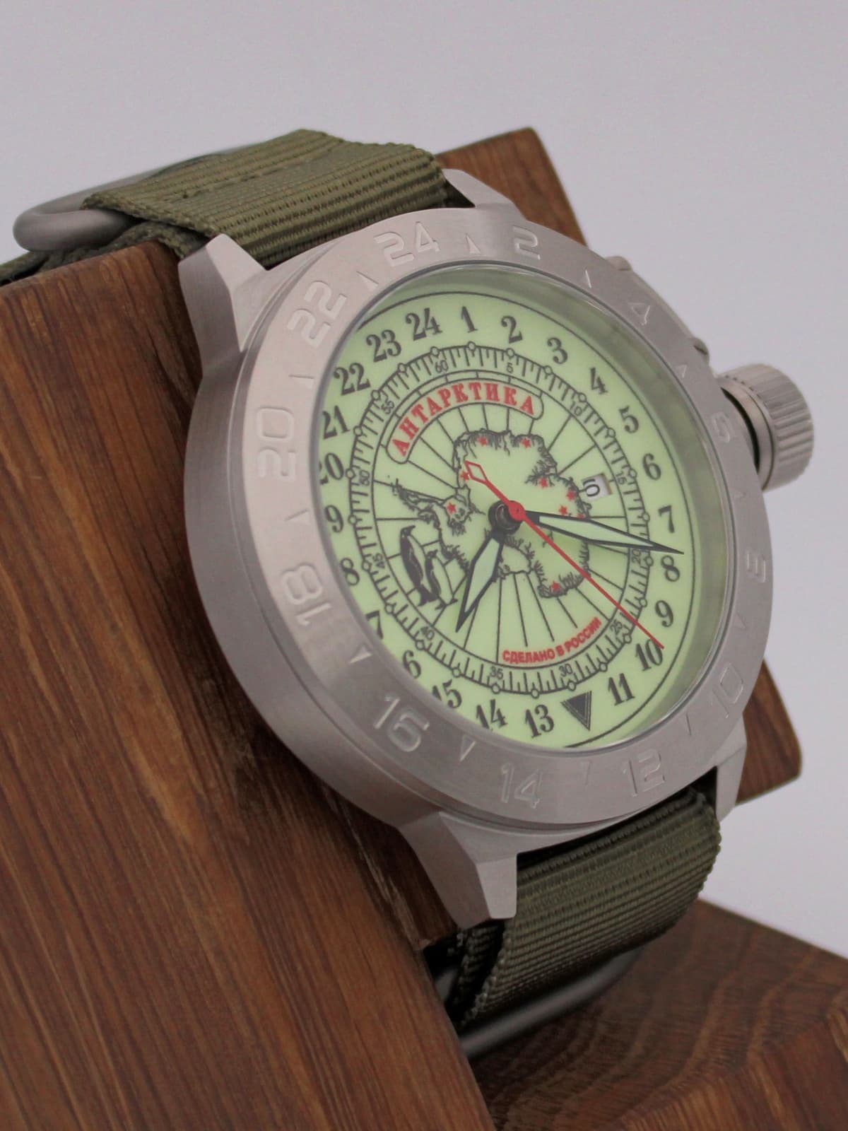 Часы Полярные / Антарктика механические с автоподзаводом (Seiko NH34A) 52.140.21