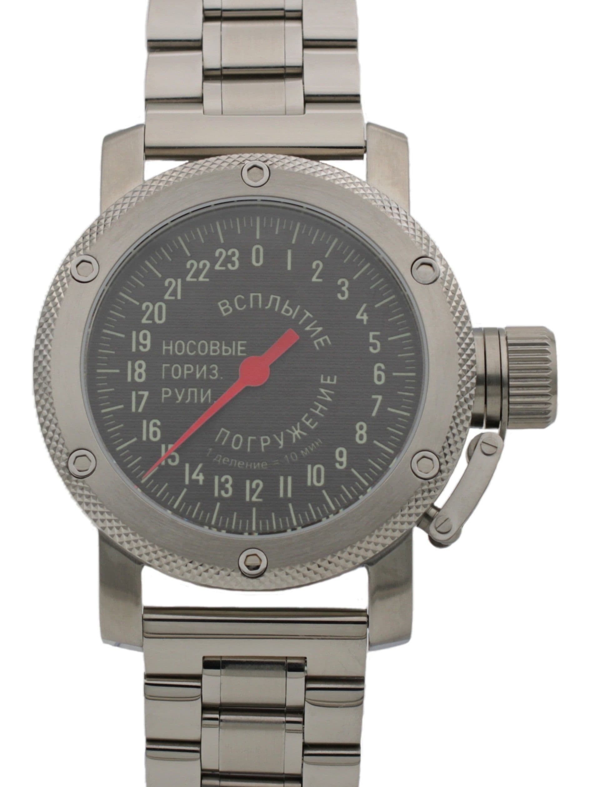 Часы Погружение / Всплытие однострелочные механические с автоподзаводом (Восток 2431) 01.182.2