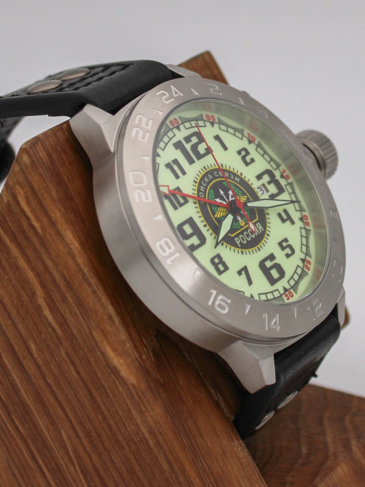 Часы Войска связи механические с автоподзаводом (Seiko NH34A) 52.196.01