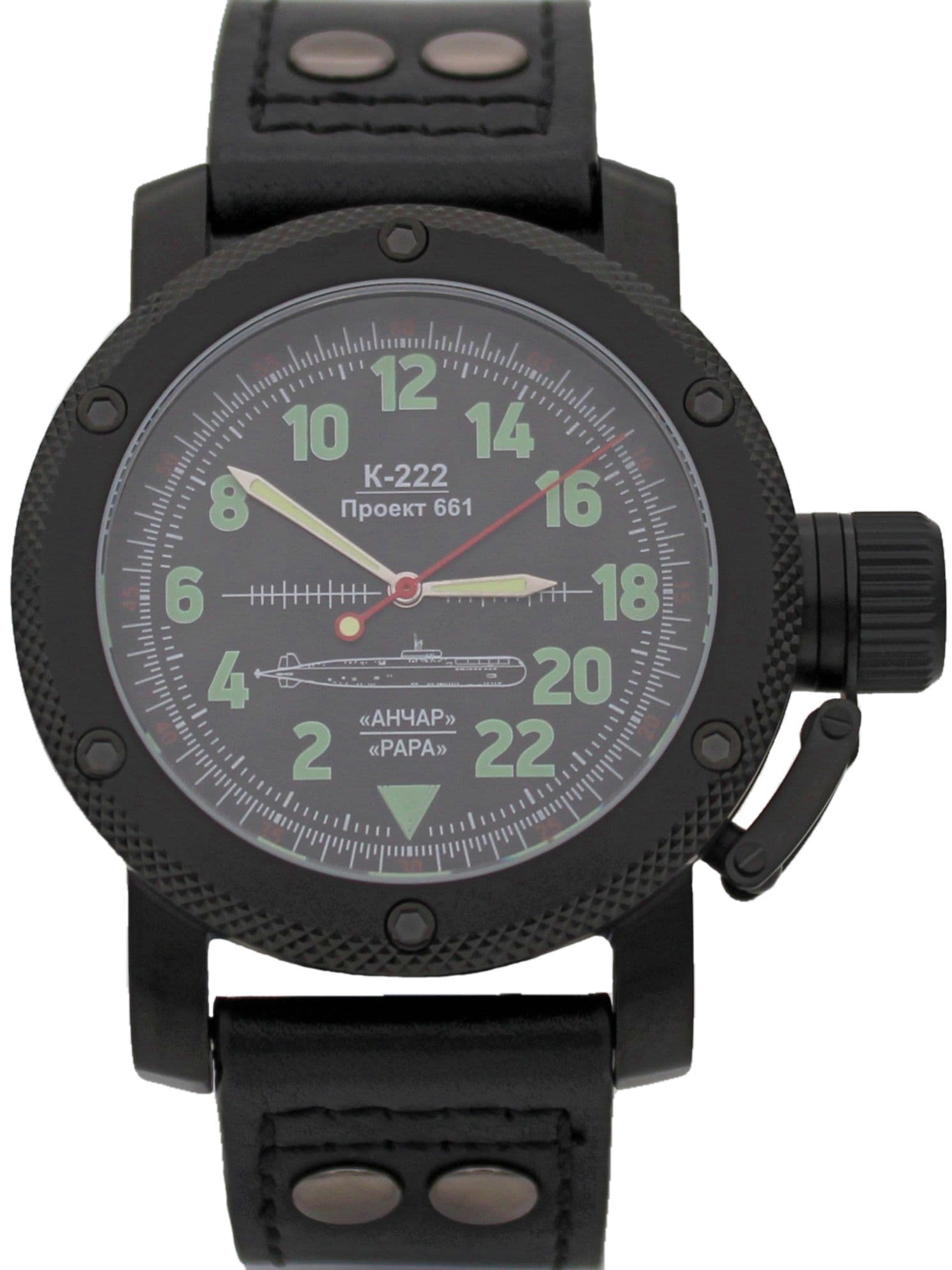 Часы К-222 / Анчар (Papa) механические с автоподзаводом (Восток 2431) 101.034.01