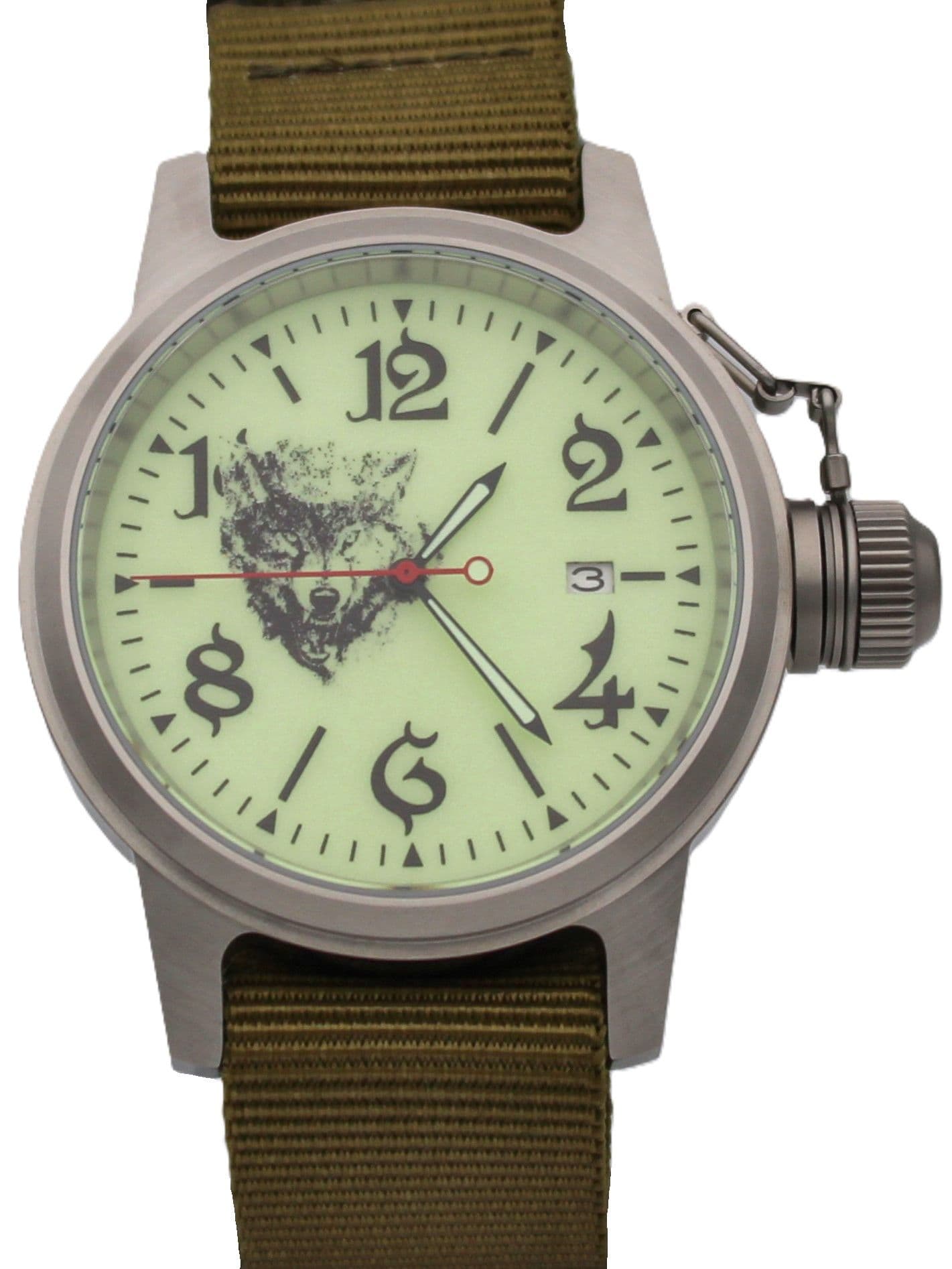 Часы Волк механические с автоподзаводом (Seiko NH35A) 45.305.21