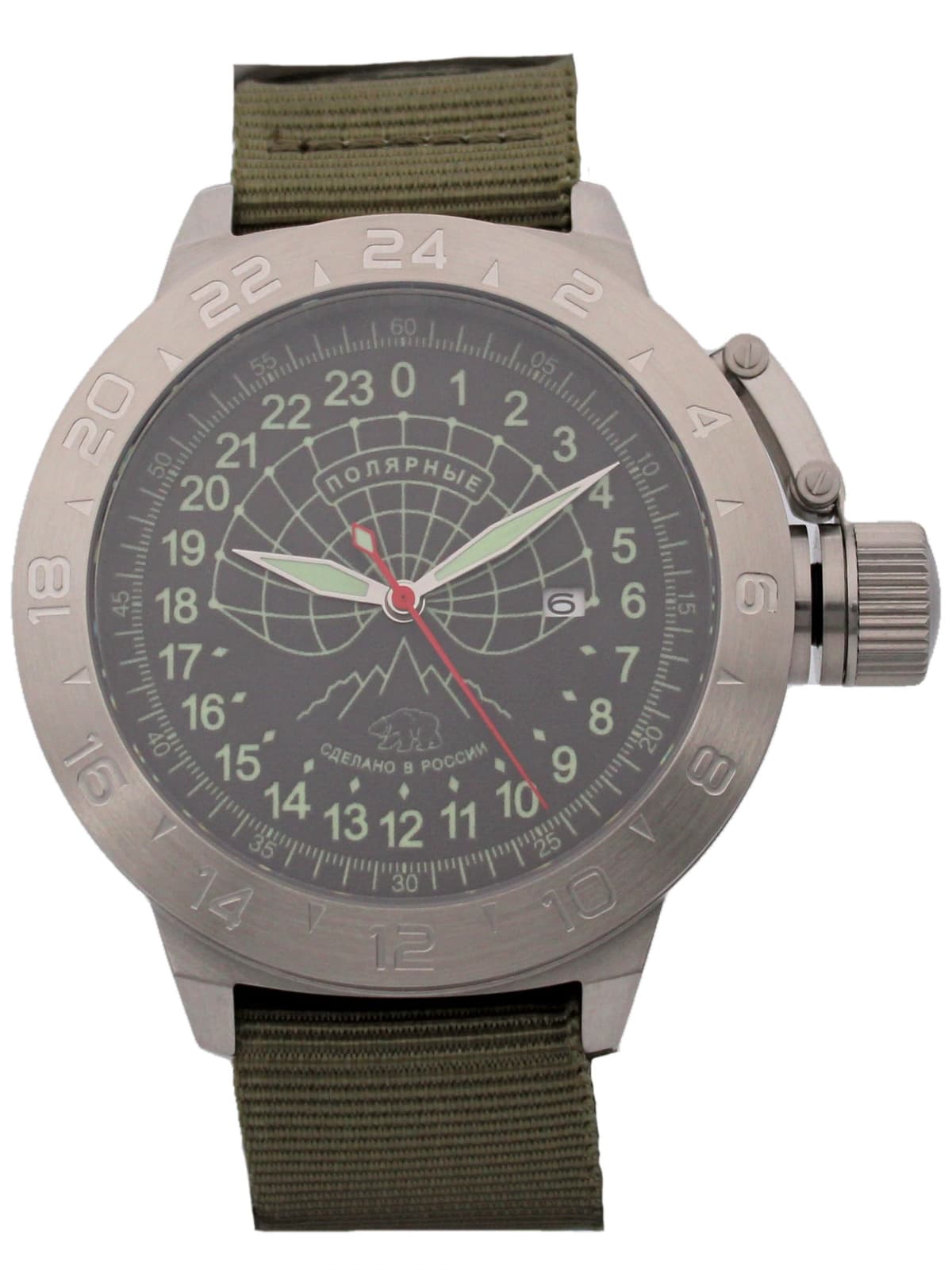 Часы Полярные механические с автоподзаводом (Seiko NH34A) 52.133.21