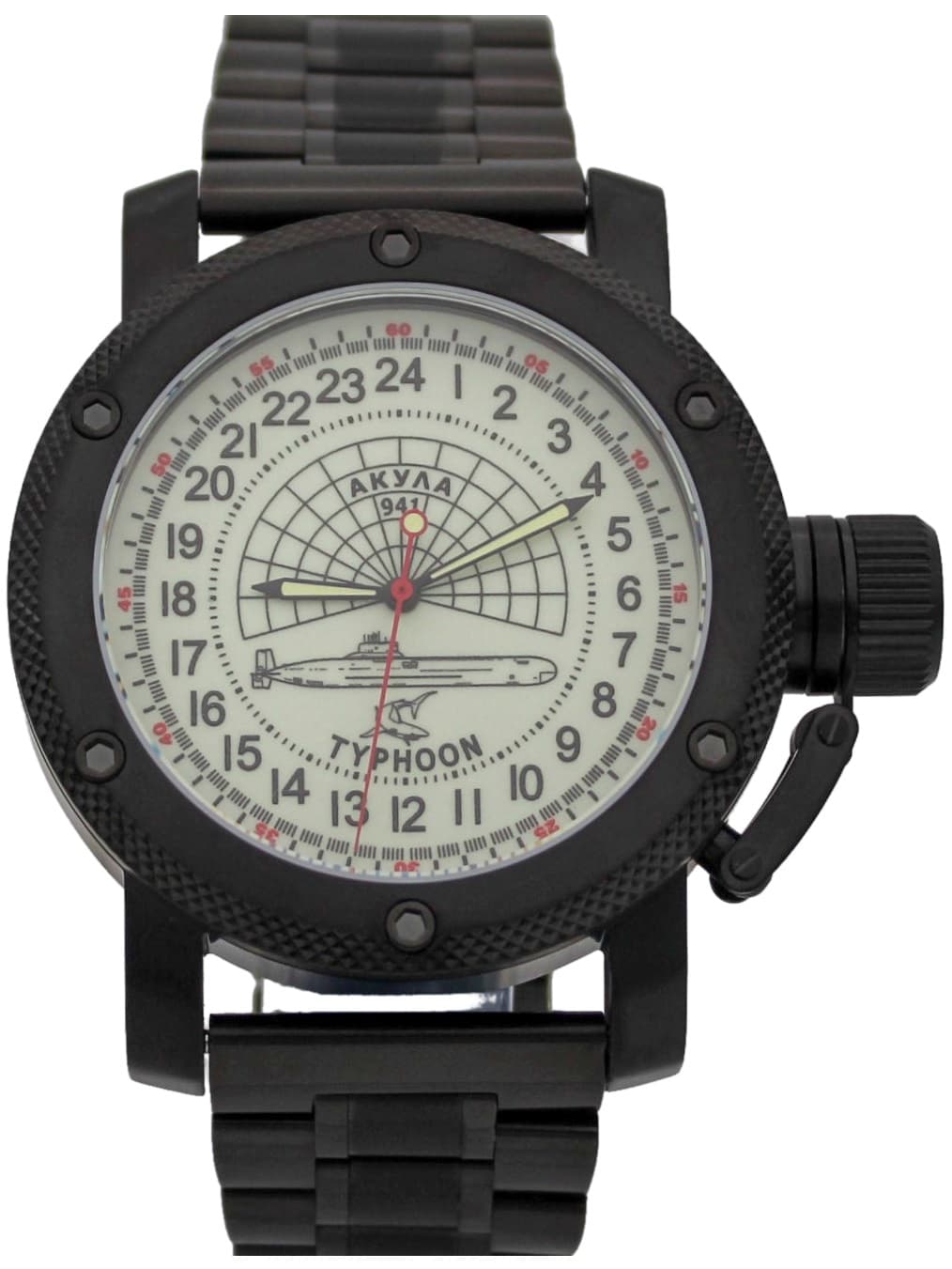 Часы 941 / Акула (Typhoon) механизм Восток 2431