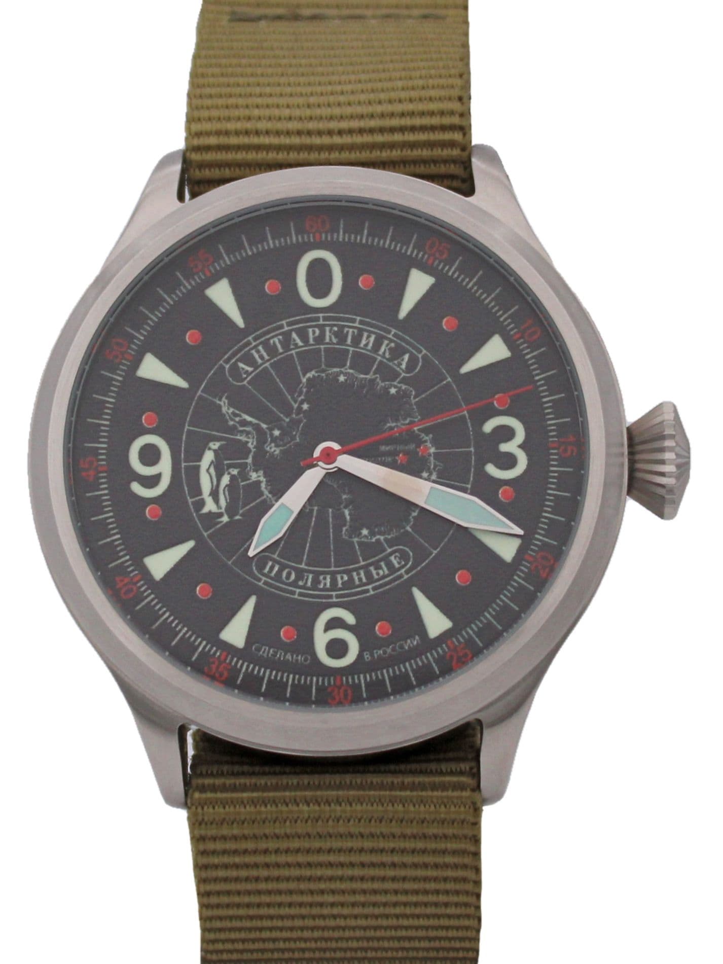 Часы Полярные "Антарктика" механические (Восток 2409) 11.531.21