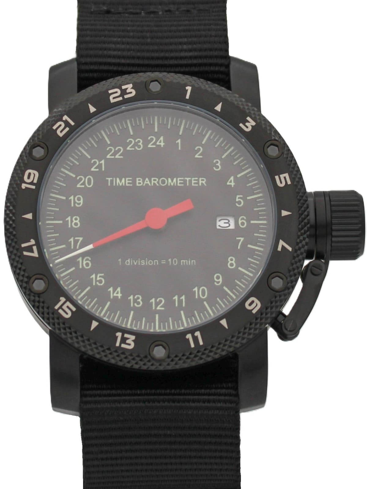 Часы Time Barometer однострелочные механические с автоподзаводом (Seiko NH34A) 147.601.22