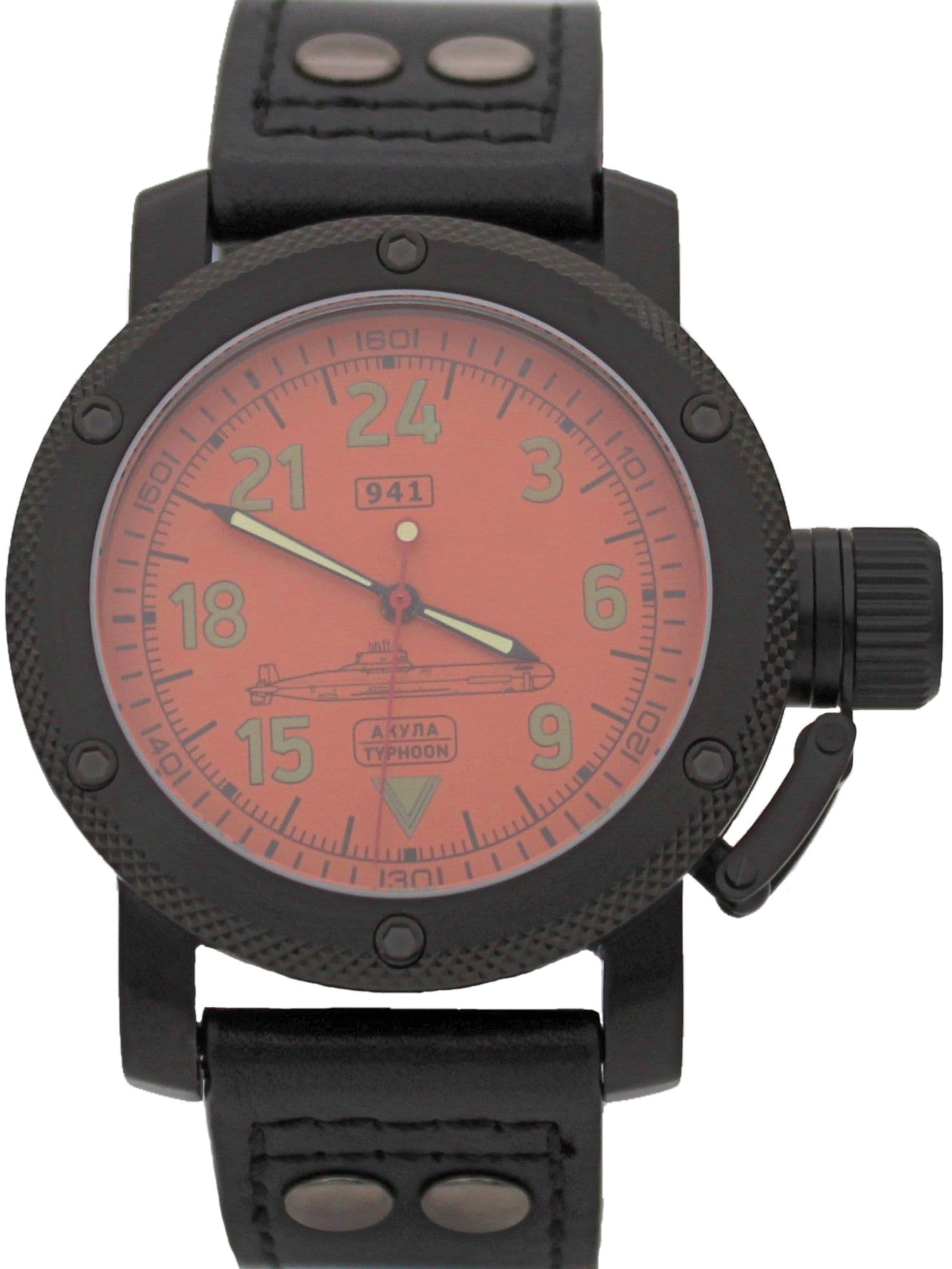 Часы 941 / Акула (Typhoon) механические с автоподзаводом (Восток 2431) 101.053.01