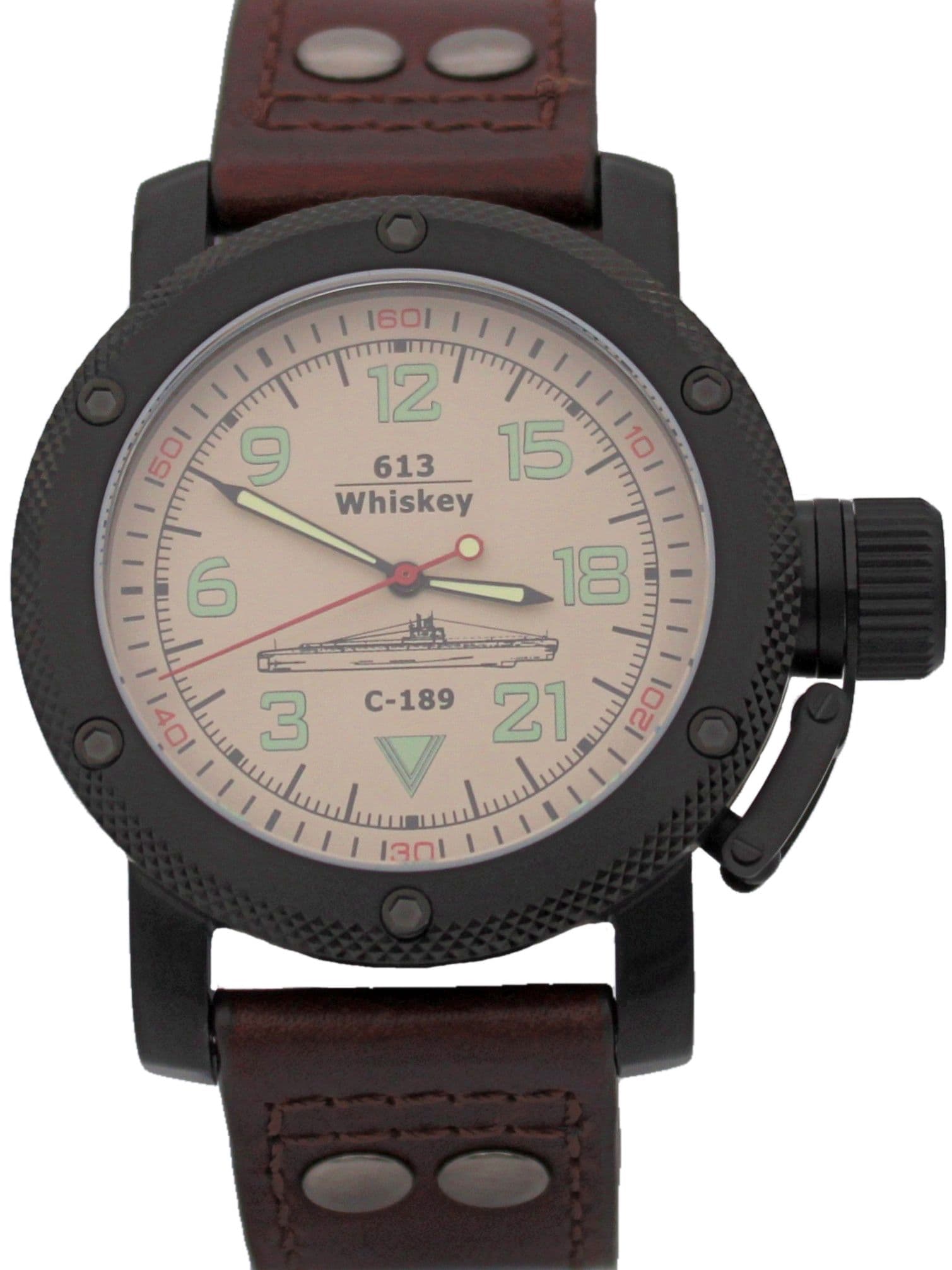 Часы С-189 (Whiskey) механические с автоподзаводом (Восток 2431) 101.102.02